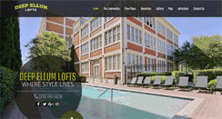 Desktop Screenshot of deepellum-lofts.com